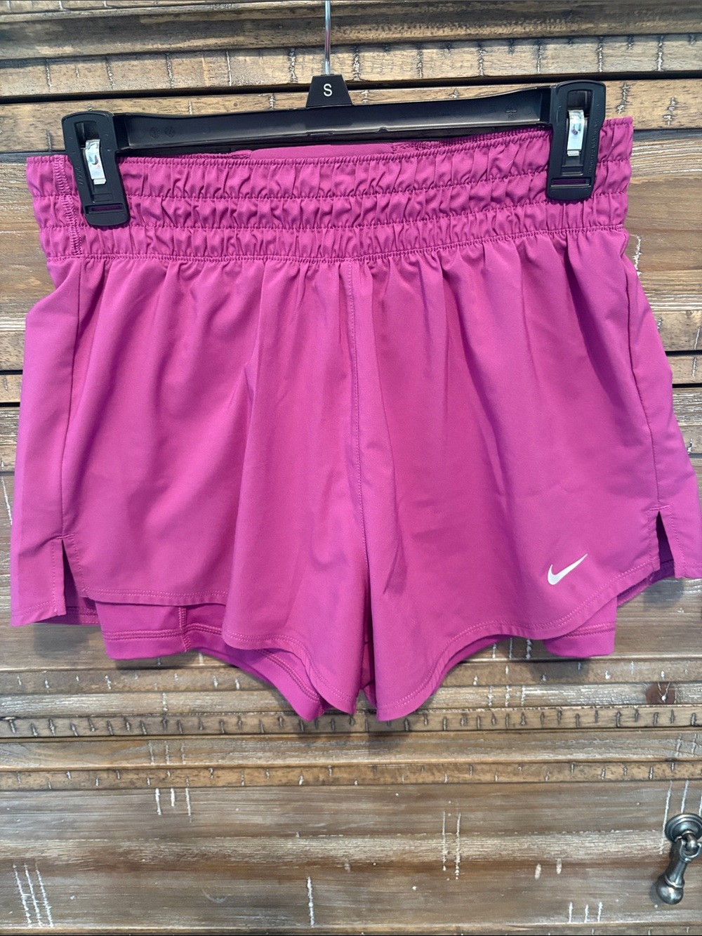 Nike Women's Bright Magenta Athletic Running Shorts